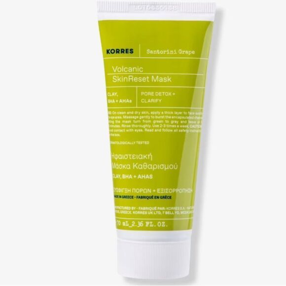 Korres Volcanic SkinReset Mask - Green New 70 ml - Picture 3 of 7